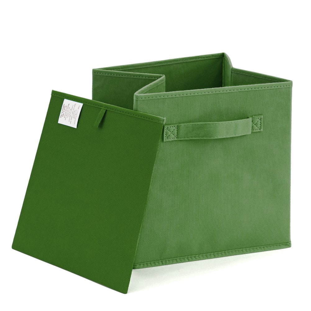 Set of 4 Foldable Fabric Storage Baskets B830399