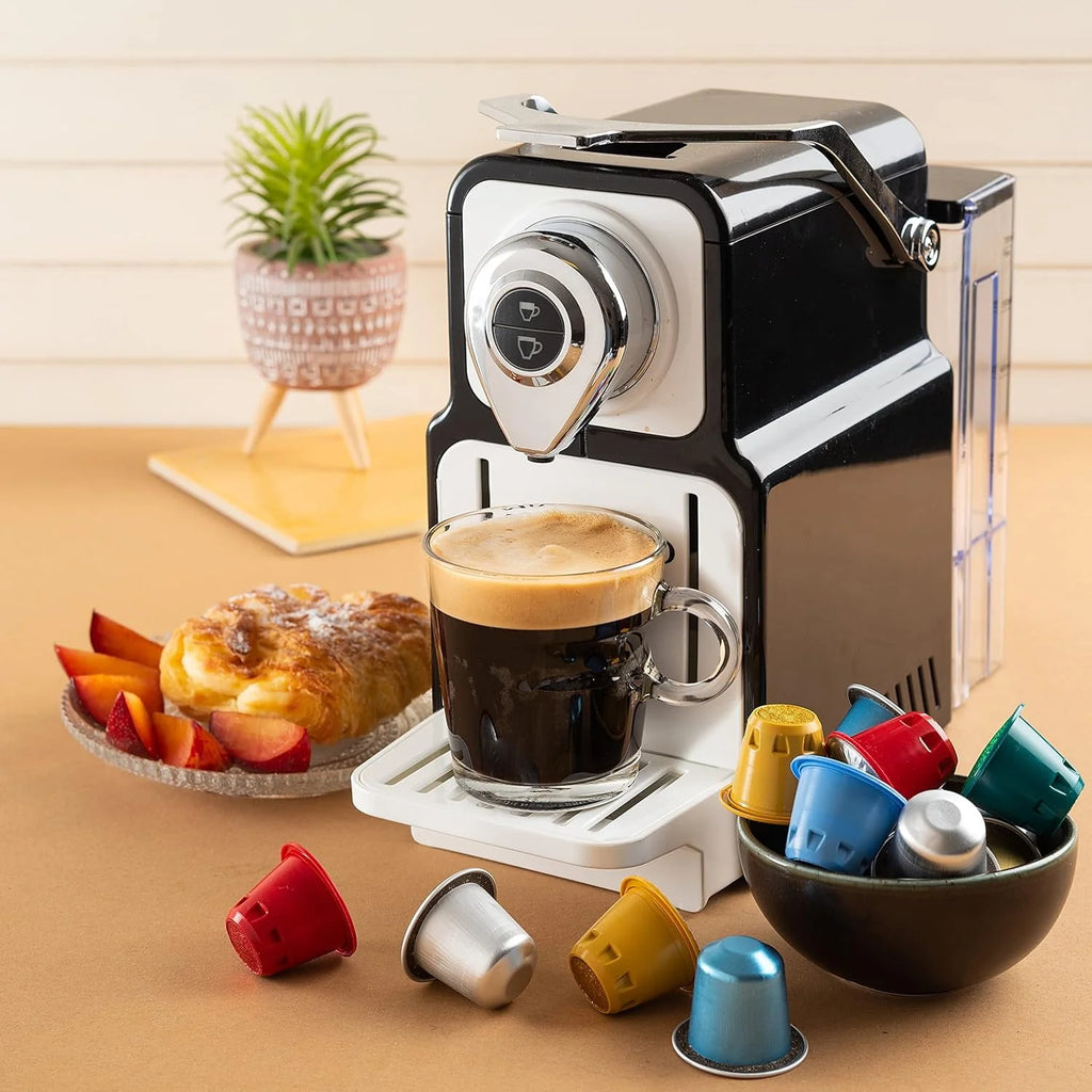 Black 19-Bar Single Serve Espresso Machine I919099