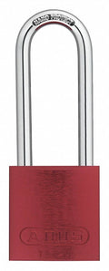 Keyed Padlock, 1-1/2x22w, pk6 F31789