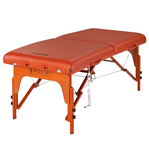 31" Portable Massage Table with Heating Pads S1081