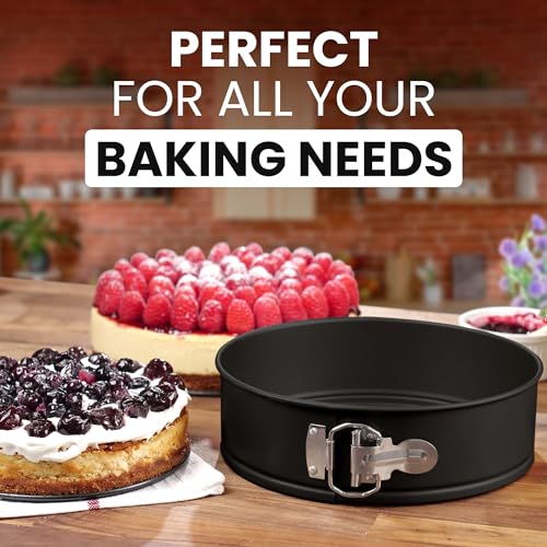 9 Inch Nonstick Springform Pan with Removable Bottom M4325