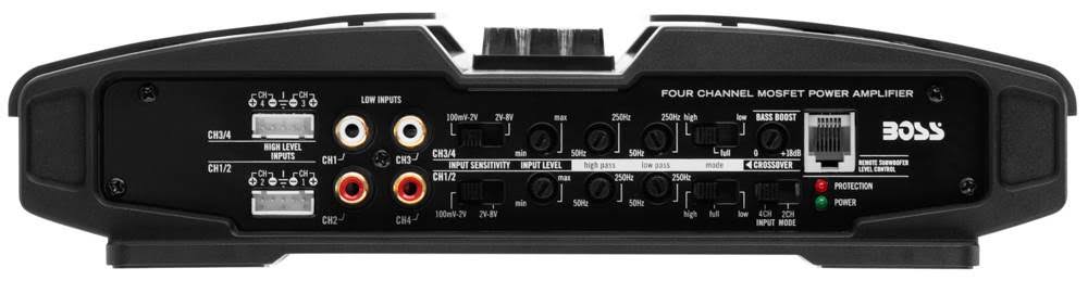 2600W 4 Channel Car Audio Amplifier with Remote (2 Pack) E8018