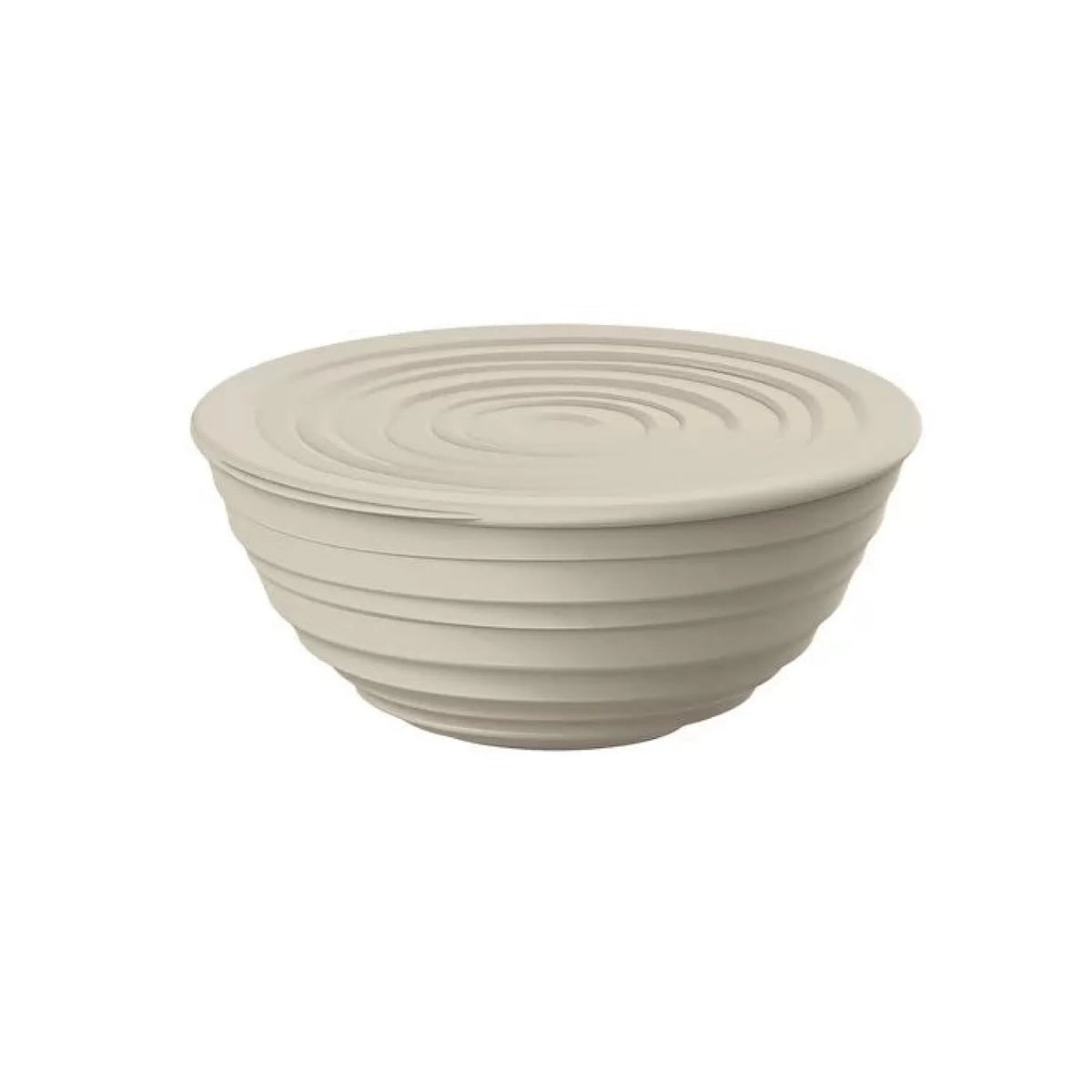 M Bowl With Lid Taupe I3511