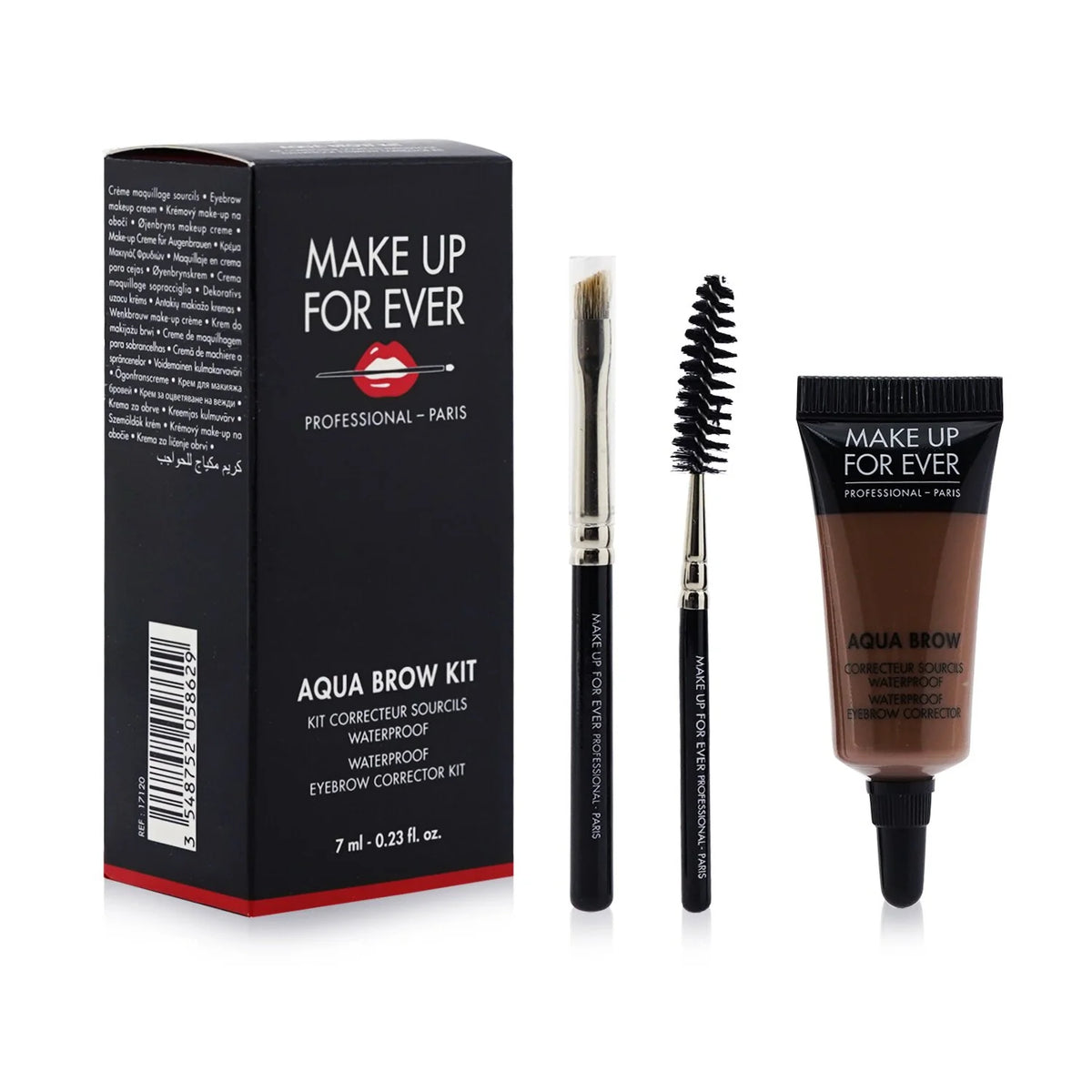 Aqua Brow Kit - #30 Dark Brown 7ml A444