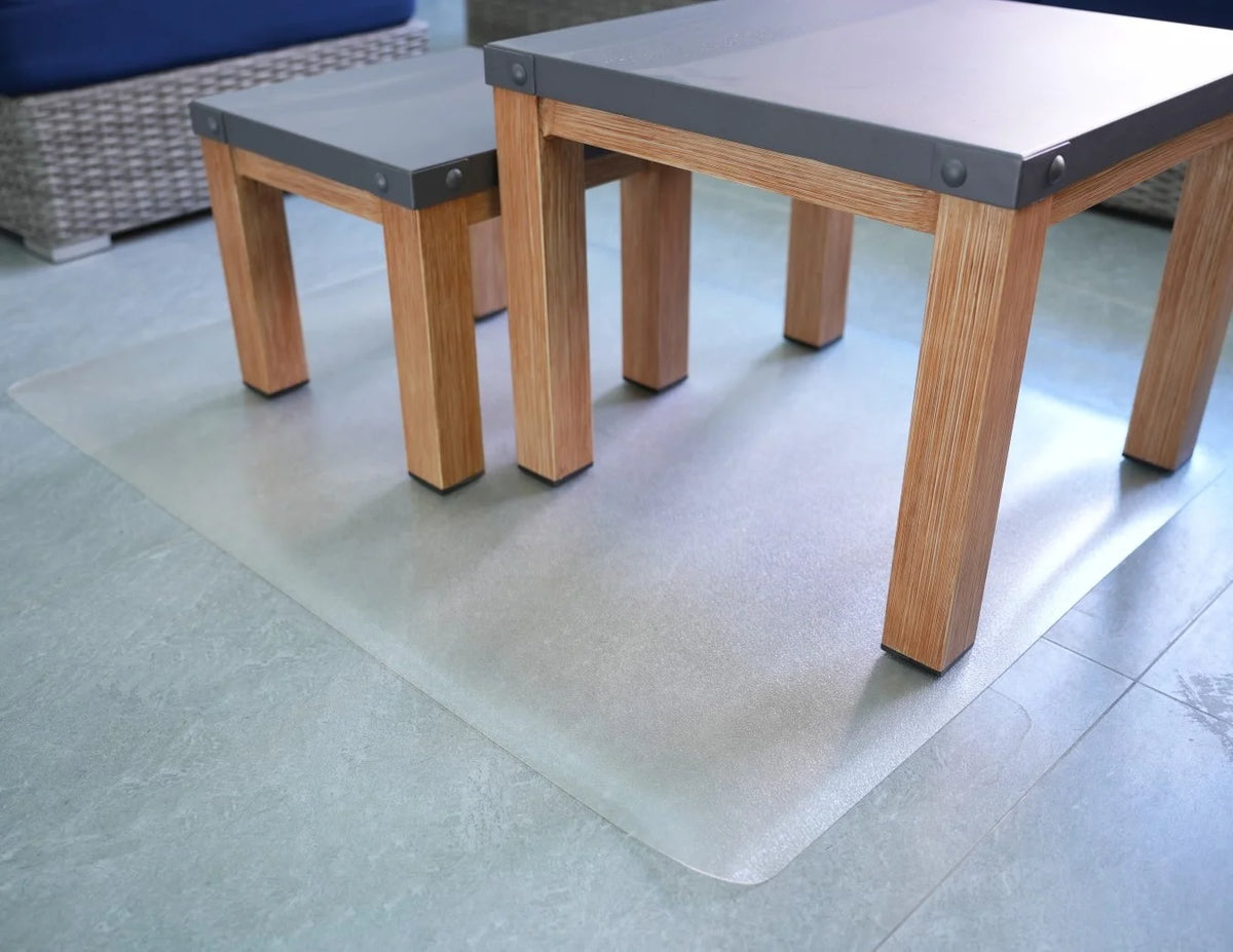 Clear PVC Chair Floor Mat for Hardwood Floor L714845
