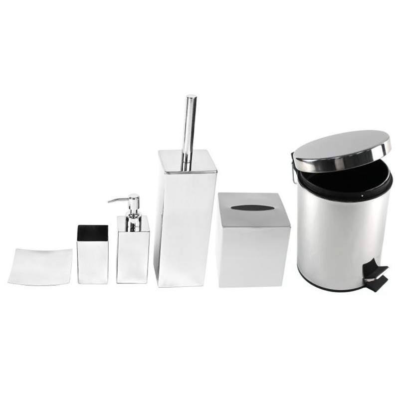 Chrome Bathroom Accessory Set B32604