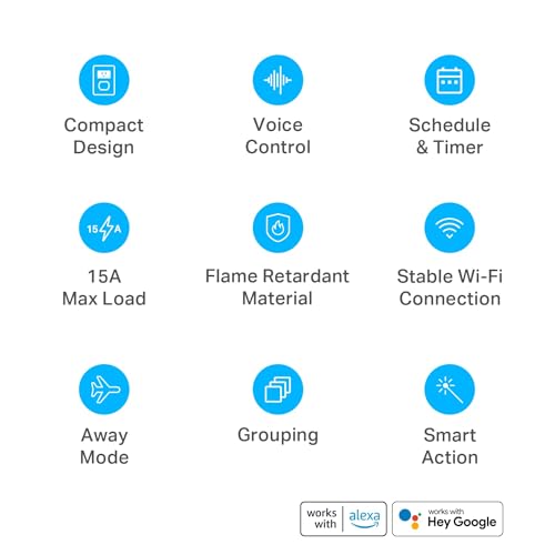 White Smart Plug 15A 2 Count Z956