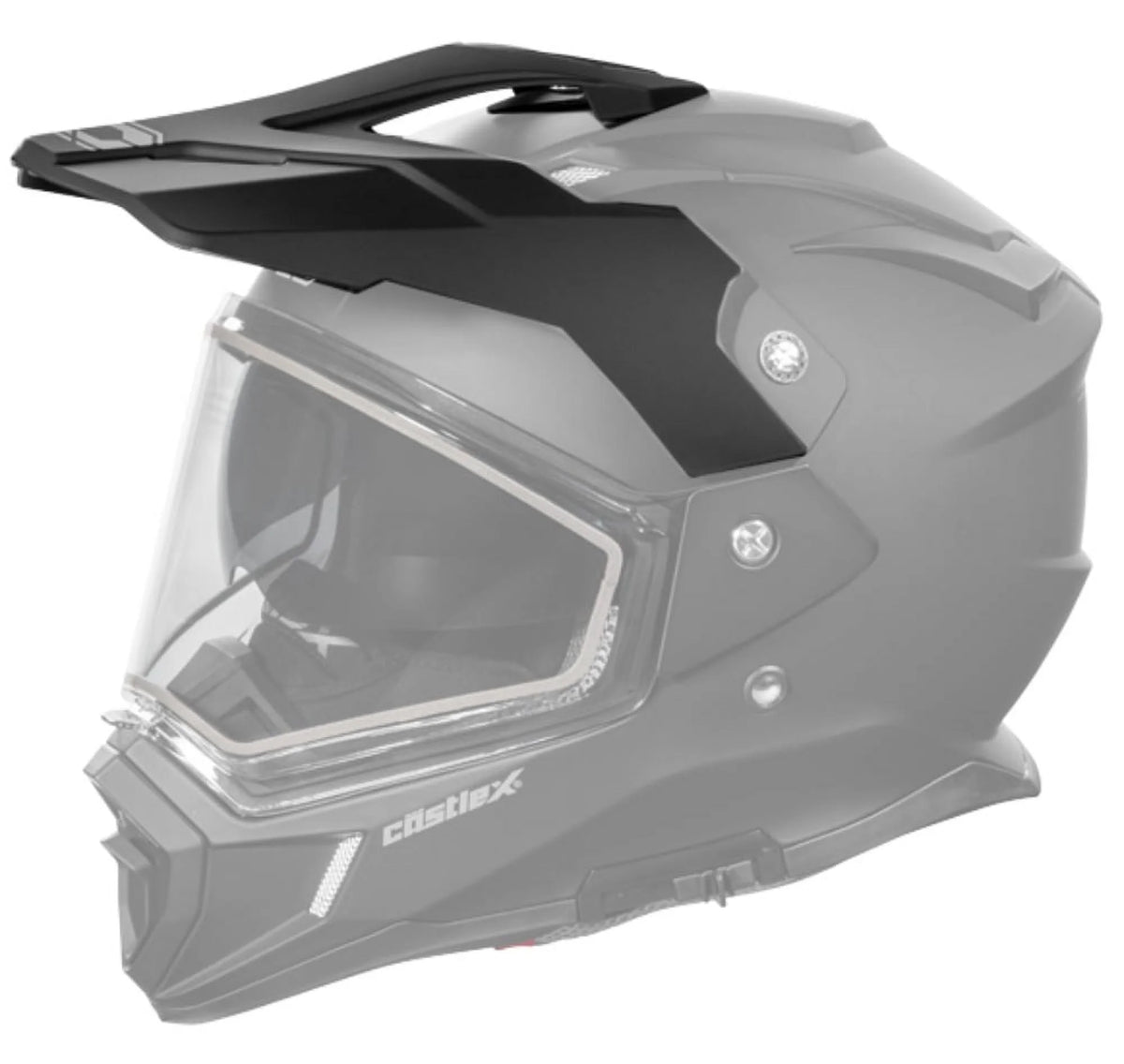 Matte Black Helmet Visor/Peak Z37440