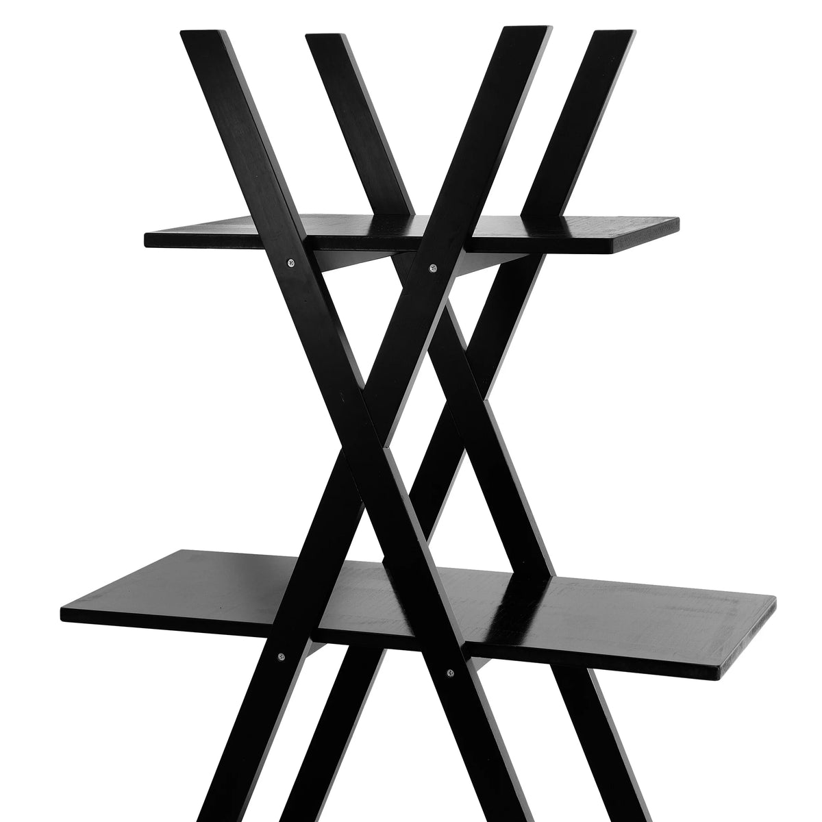 4-Shelves Open Bookcase Black B91471