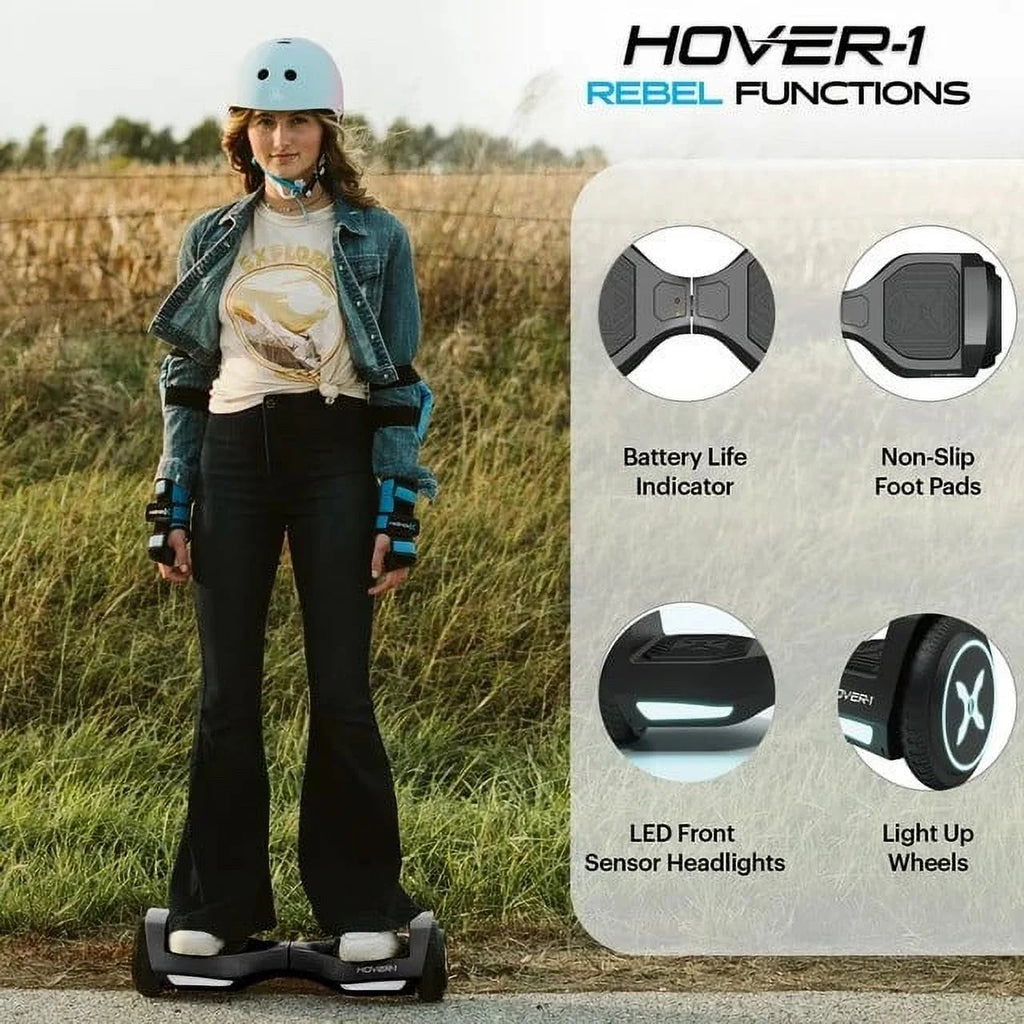 Hoverboard with LED Headlights D538