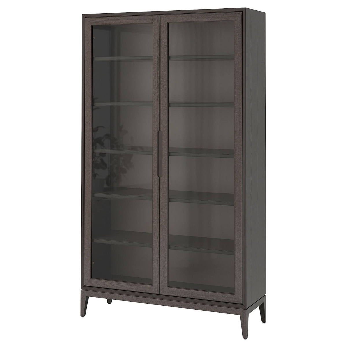 Brown Glass-Door Cabinet S591644