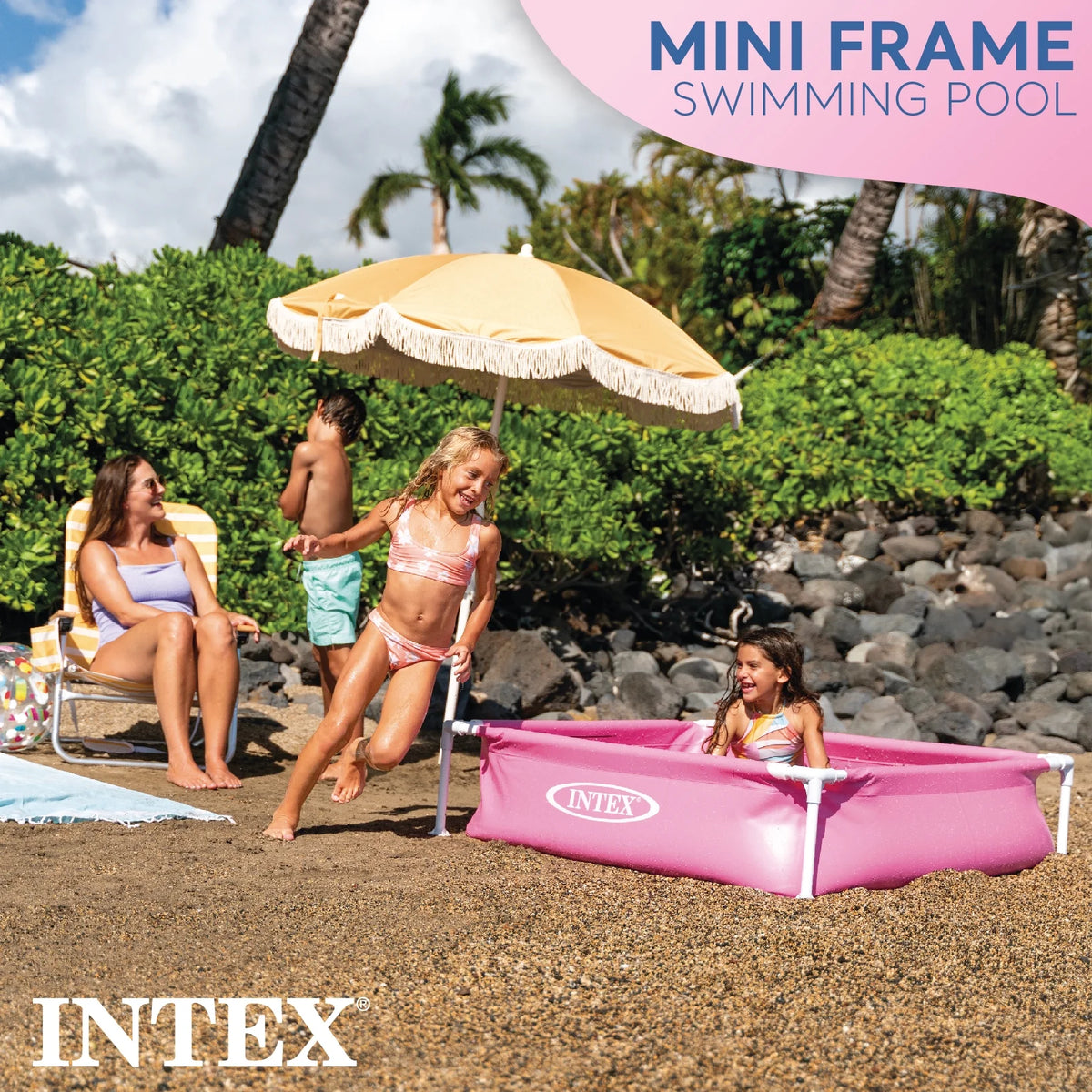 Blue Mini Frame Pool A39352