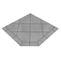 48 x 48 Single Cut Corner Hearth Pad Y906