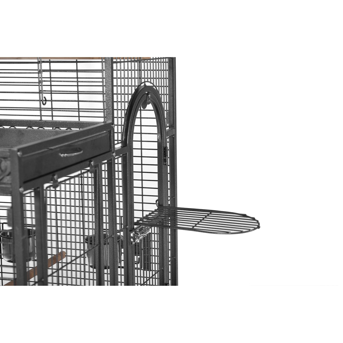 Parrot Bird Cage with Playtop W7085