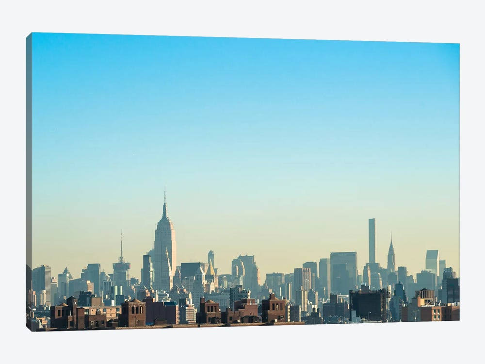 NYC Silhouettes Canvas Wall Decor Prints B19526