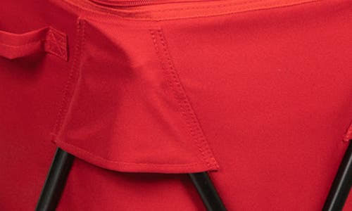 Red Camping Cooler with Stand V506