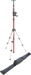 Professional Tripod For Laser Levels With Telescoping Pole, ⅝” Thread, 10.5 Feet Y10930