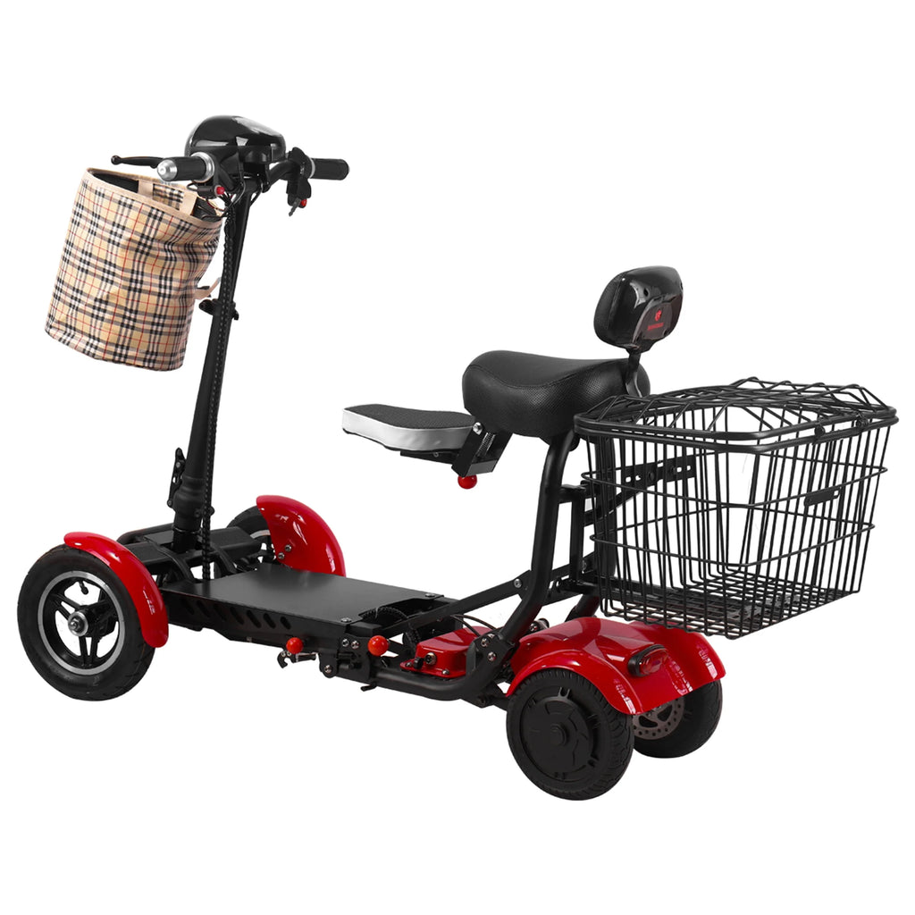 Lightweight Foldable 4 Wheels Electric Scooter E170