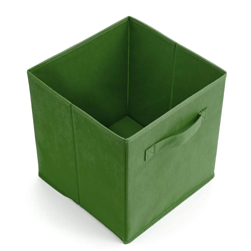 Set of 4 Foldable Fabric Storage Baskets B830399