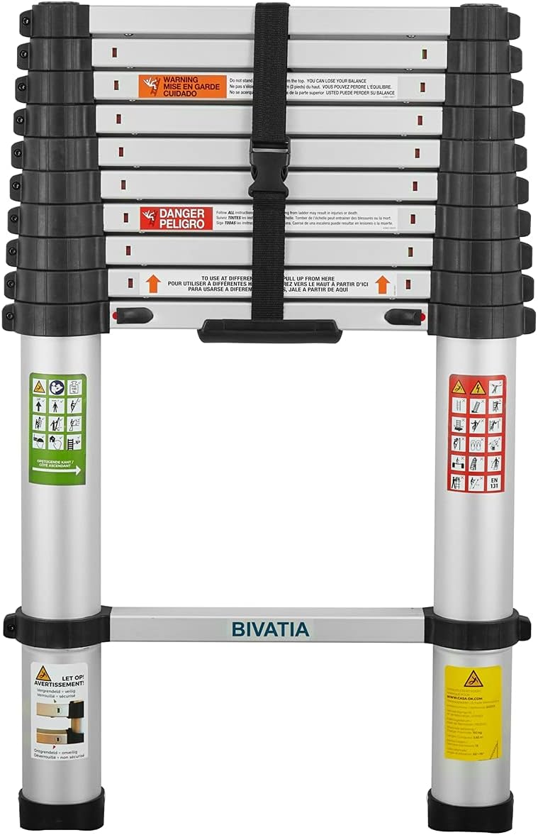 15 Ft Aluminum Telescoping Ladder Type 1A I768