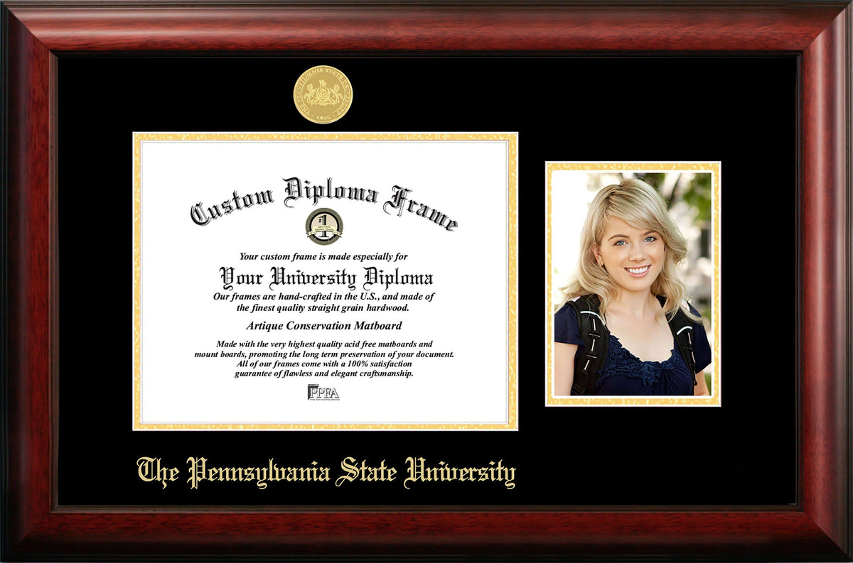 Gold Embossed Diploma Frame with 5 X7 Portrait H76143