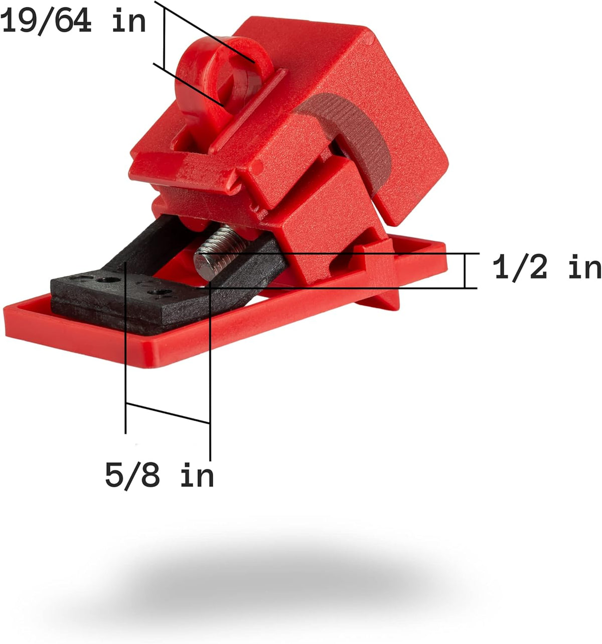 Lockout Tagout Kit with Red Padlocks, Hasps, Safety Lock Out Tags, Pack of 2 J162351