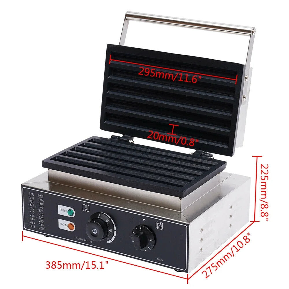 1550W Electric Stainless Steel Churros Making Machine Z107