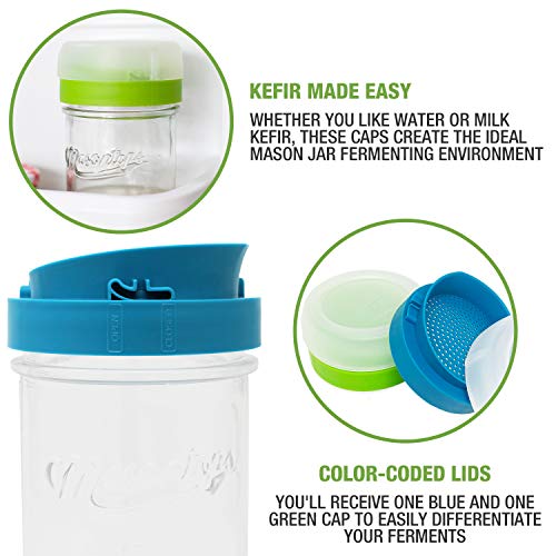 Wide Mouth Mason Jar Lids 2 Packs X989039