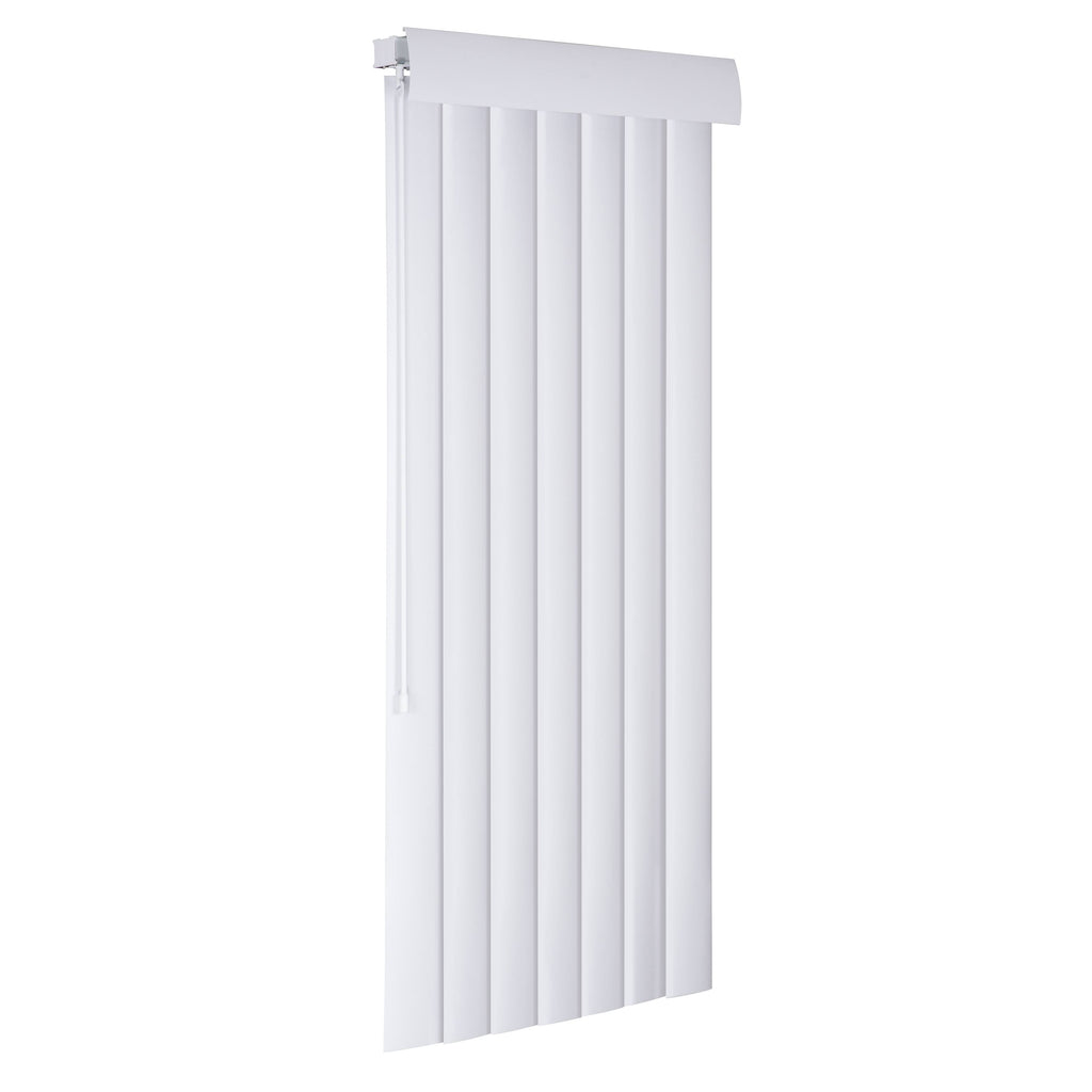 78 x 96 in. White PVC Vertical Blind M925