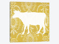 Canvas Art Picture - Cow Silhouette O813530