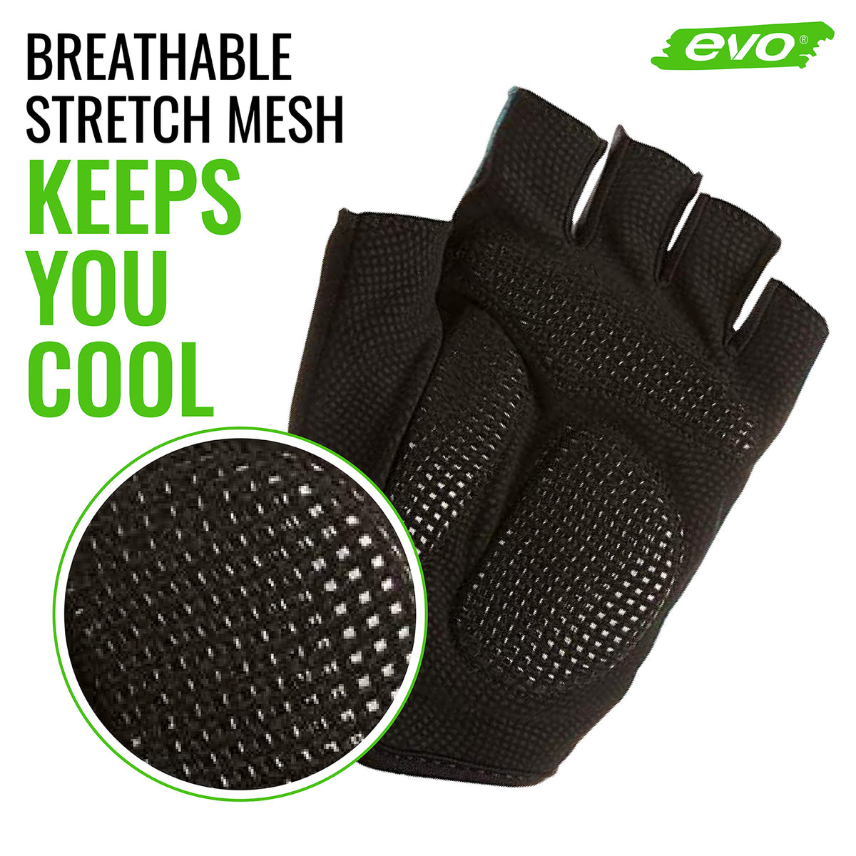 Women's Biking Gel Padded Short Finger Gloves Z88368
