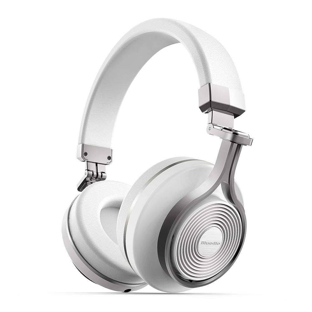 White Bluetooth Headphone Q198744