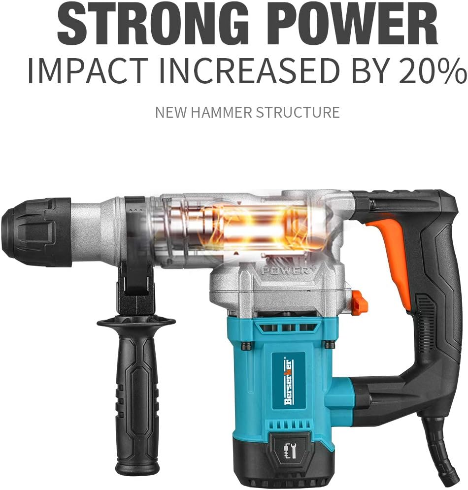1-1/8 SDS-Plus Rotary Hammer Drill with Safety Clutch C5363