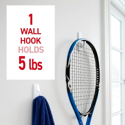Large Utility Hooks, 7 Hooks, 12 Strips P819