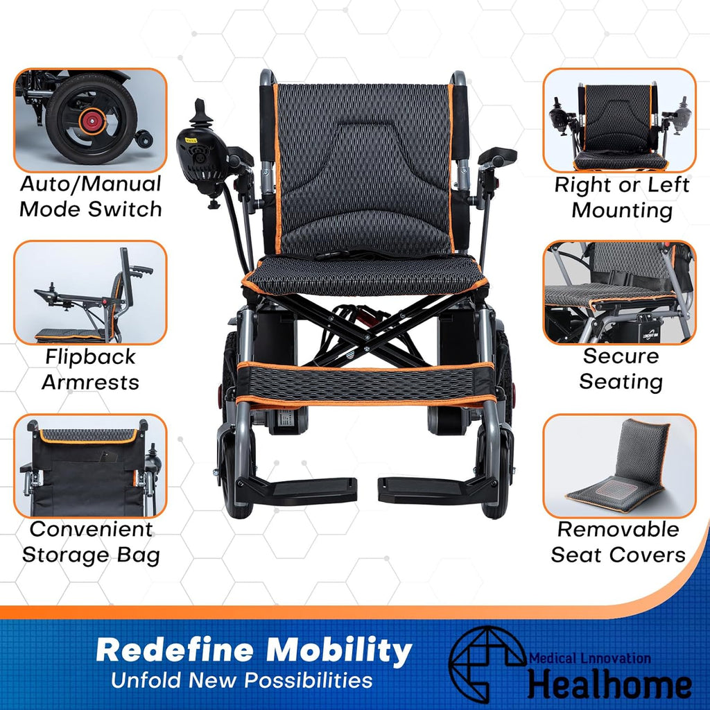 Portable Motorized Electric Wheelchair Z560774