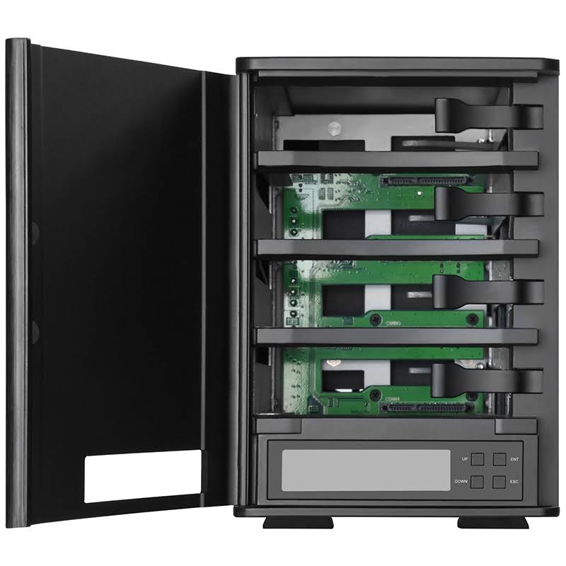 Black SATA USB 3.1 Hard Drive Enclosure W598766
