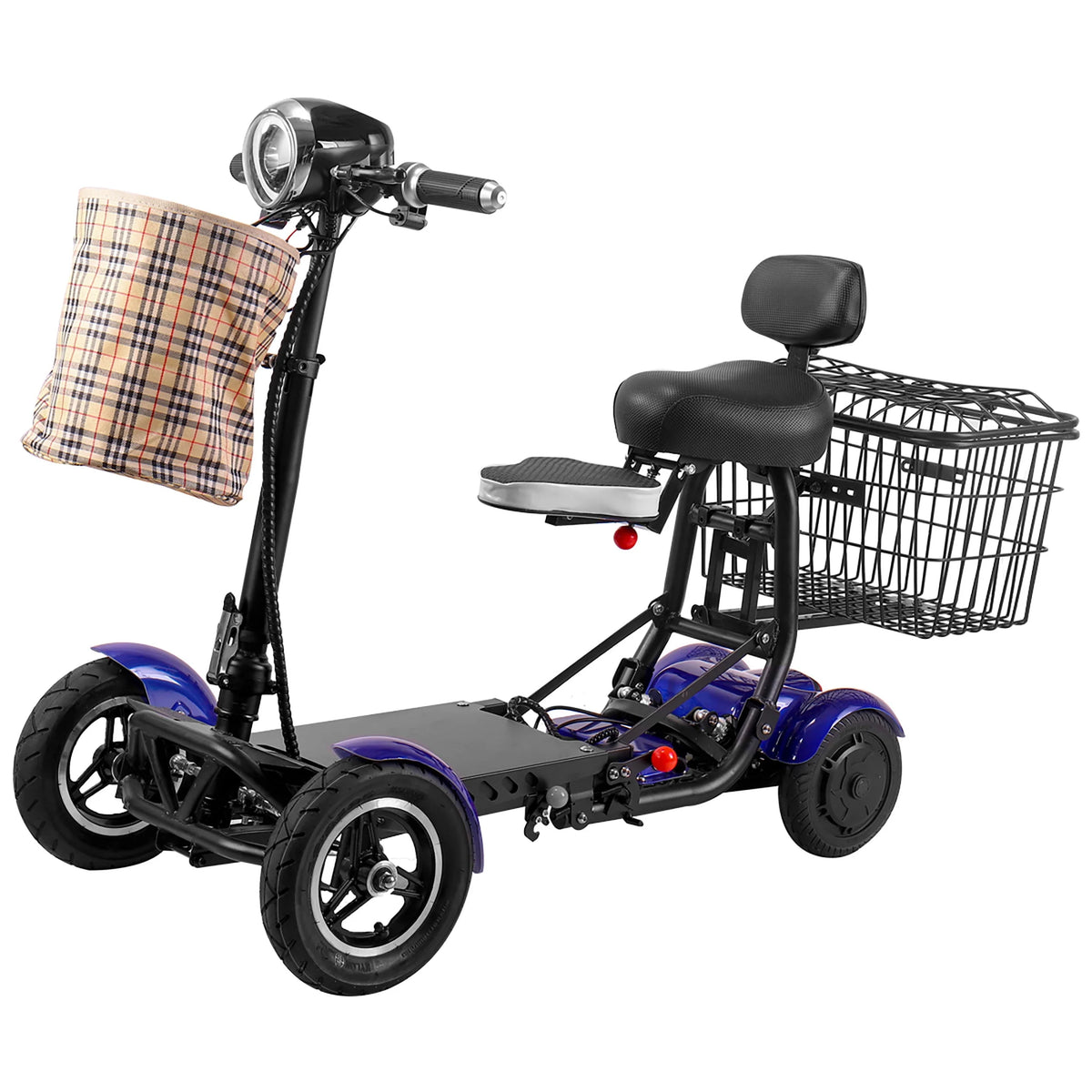 Lightweight Foldable 4 Wheels Electric Scooter E170