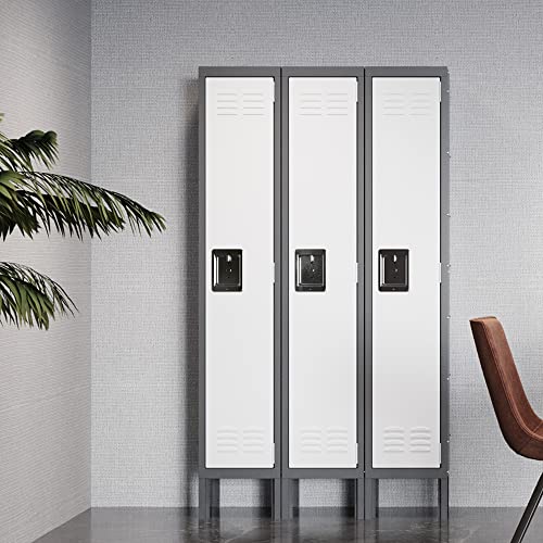 Gray 5 Door Steel Storage Cabinet W220