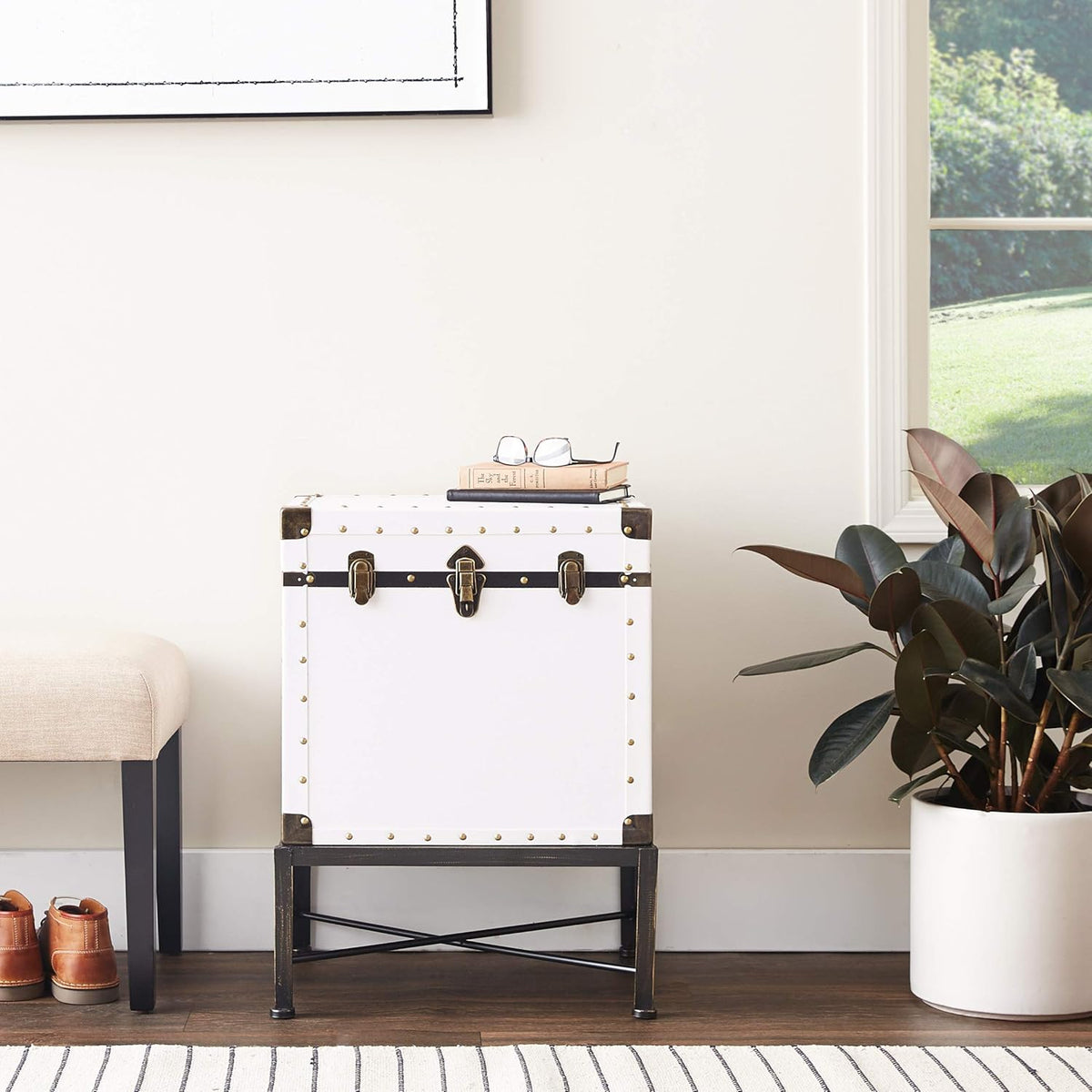White Accent Cabinet K875815