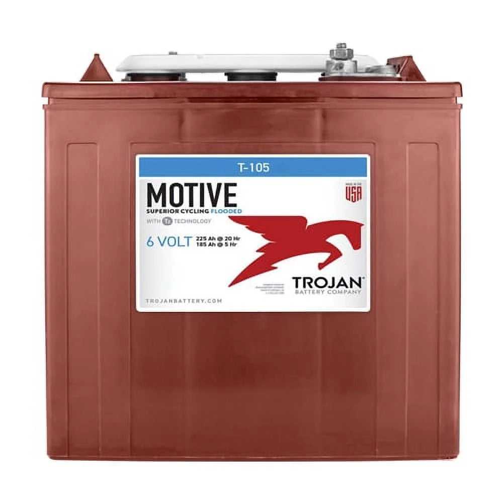 6V 225Ah Deep Cycle Flooded Lead Acid Battery x2 L994355