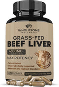 180 Pills 750mg Beef Liver Capsules W493023