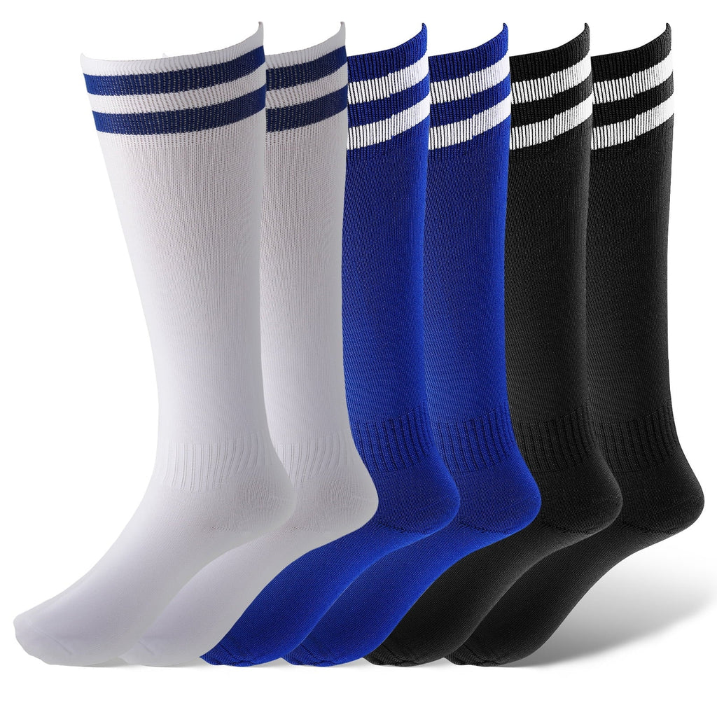 3 Pairs Kids Soccer Socks X409655