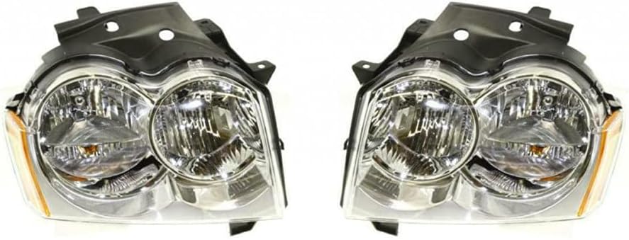 Headlight Assembly for Jeep Grand Cherokee 2005-2007 Passenger Side B211684