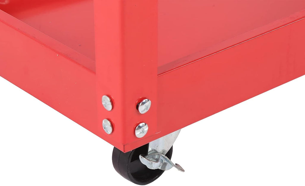 Utility Cart 2-Tray Rolling Storage Trolley H11904