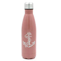 17 oz. Double Wall Vacuum Insulated Stainless Steel Water Bottle Travel Mug Cup with Rope R902119
