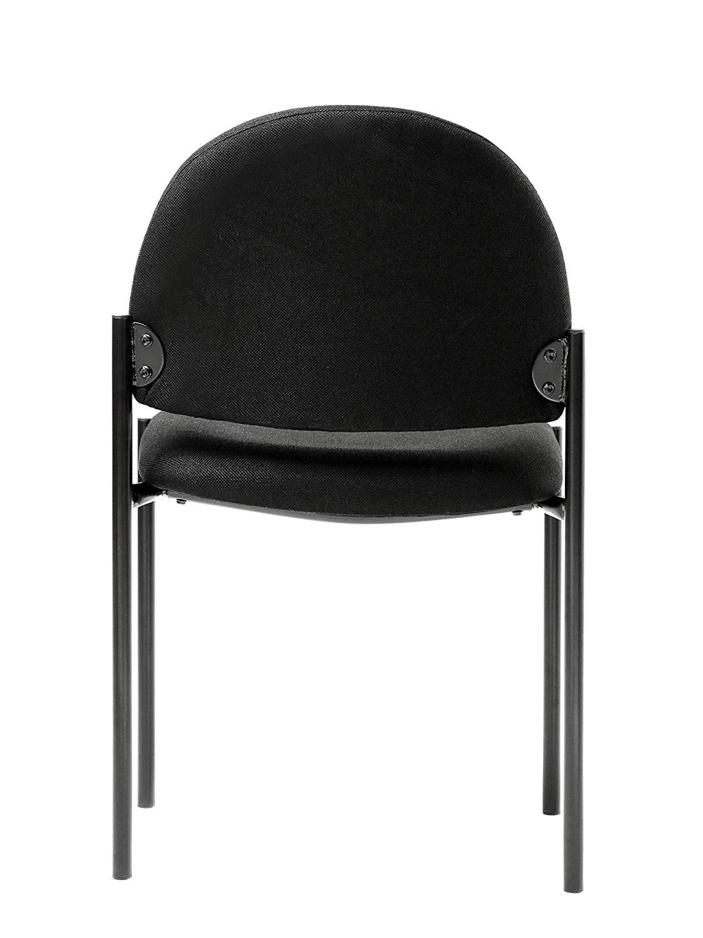 Black Fabric Stackable Guest Chair V473