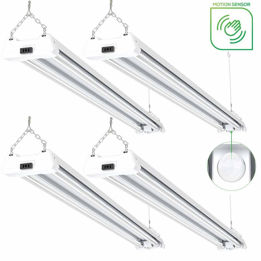4 ft Motion Sensor LED Shop Light Q448045
