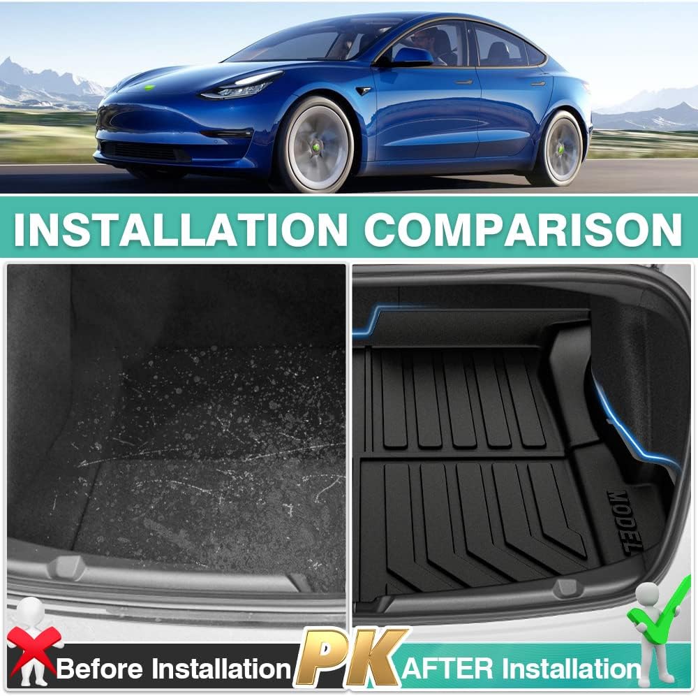 Frunk Cargo Liner Set of 3 Mats W37680