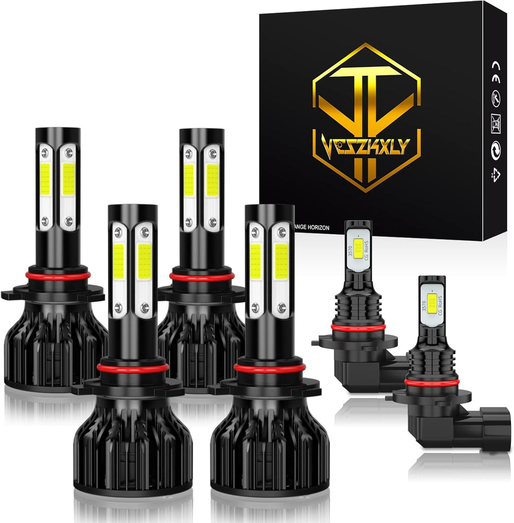 LED Headlight Bulbs Pack of 6 6500K G717999