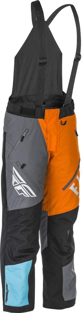 Black X-Large Snowmobile Pant Bib E522